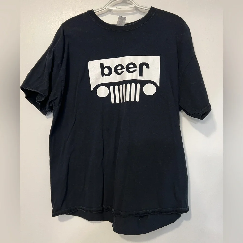 Jeep/Beer shirt. Black XL great condition - Picture 1 of 3